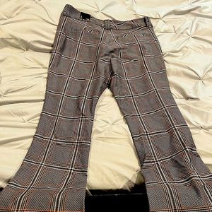 Torrid trousers size 18, gray plaid.